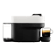 Nespresso Vertuo Pop Coffee Machine - Coconut White angle with a mug