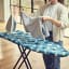 Joseph Joseph Flexa Mosaic Blue Ironing Board Cover - 124cm on the ironing board