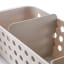 Joseph Joseph EasyStore Slimline Bathroom Storage Basket close up of dividers 