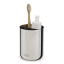 Joseph Joseph EasyStore Luxe Toothbrush Caddy with toothbrush and toothpaste