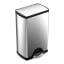 Simplehuman Rectangular Pedal Bin, 38L angle