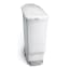 Simplehuman Slim Pedal Bin, 40L white