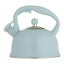 Typhoon Otto Whistling Stovetop Kettle, 1.77L - Blue & Silver