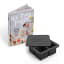 W&P XL Ice Tray and Ice Tray Treats Recipe Book Gift Set - Charcoal