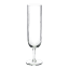 Ngwenya Glass Optic Champagne Flute, Set of 4 