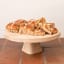 Laid Back Company Scandi Cake Stand  - Natural with hot cross buns 