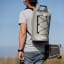 Kulgo Backpack Adventure Cooler, 20L with a skateboard 