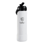 Kulgo Flask with Straw Cap, 700ml - White