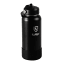 Kulgo Flask with Straw Cap, 1L - Black angle