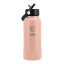 Kulgo Flask with Straw Cap, 1L - Blush