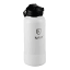 Kulgo Flask with Straw Cap, 1L - White angle