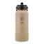 Kulgo Flask with Straw Cap, 1L - Stone angle