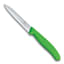 Victorinox Swiss Classic Serrated Paring Knife, 10 cm - Green