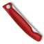 Victorinox Swiss Classic Round Foldable Serrated Paring Knife, 11 cm - Red angle