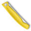 Victorinox Swiss Classic Round Foldable Serrated Paring Knife, 11 cm - Yellow angle
