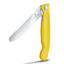 Victorinox Swiss Classic Round Foldable Serrated Paring Knife, 11 cm - Yellow