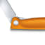 Victorinox Swiss Classic Round Foldable Serrated Paring Knife, 11 cm - Orange detail