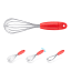 Dreamfarm Mini Flisk Whisk - Red angle