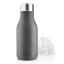 Eva Solo Squeeze Soap Dispenser, 200ml - Elephant Grey with foam