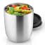 Eva Solo To Go Thermo Mealbox, 640ml - Silver & Black with food