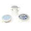 Halo Dish Covers Small Dish & Bowl Covers, Set of 3 - African Flowers