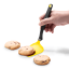 Dreamfarm Mini Chopula Spatula - Yellow lifting a cookie