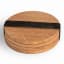 Oh Nice Oak Wood Coasters, Pack of 4 - Oak angle