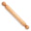 Oh Nice Wooden Rolling Pin with Ball Detail, 35cm - Beech