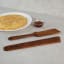 Oh Nice Wooden Spatula  - Kiaat with pancakes