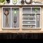 Madesmart Classic 7 Compartment Silverware Tray - Antimicrobial White in the drawer