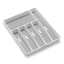 Madesmart Classic Large Cutlery Tray - Antimicrobial White