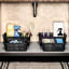 Madesmart Classic Small Storage Basket - Antimicrobial Carbon in the cupboard