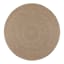 Hertex HAUS Whirlpool Round Rug, 200cm - Warm Sand