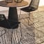 Hertex HAUS Intersect Rug in Phantom, 240cm x 330cm on the floor