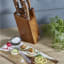 Richardson Sheffield Scandi Knife Block Set, 5-Piece on the kitchen counter