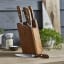 Richardson Sheffield Scandi Knife Block Set, 5-Piece on the kitchen counter