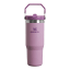 Stanley The IceFlow Flip Straw Vacuum-Insulated Tumbler, 890ml - Lilac angle