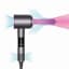 Dyson Supersonic  HD07 Hair Dryer - Fuschia detail of the air dryer movement