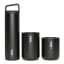 MiiR Vacuum Insulated Climate Positive Wide Mouth Bottle, 590ml - Black with tumblers showing scale