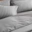 Thread Office Grey Washed Cotton Duvet Cover Set