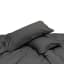 Angle image of Thread Office Charcoal Percale Weave Pillow Case Set, 400 Thread Count