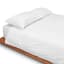 Thread Office 400 Thread Count Percale Weave Duvet Cover Set, White super king