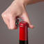 Vacu Vin Waiters Corkscrew - Black removing the cork foil