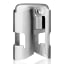 Vacu Vin Stainless Steel Champagne Stopper - Silver