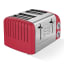 Swan Retro 4-Slice Toaster, 1630W - Red