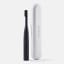 PomaDent PomaBrush Electric Toothbrush Set  - Black & White with silicone brush