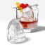 Zoku Shark Ice Ball, set of 2 in a glass of whiskey 