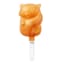 Zoku Cat & Dog Ice Pop Mold orange