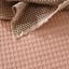 Linen House Raquelle Duvet Cover Set in Pink Clay - King detail on the bed