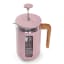 La Cafetiere Pisa 8-Cup Cafetiere - Pink angle
